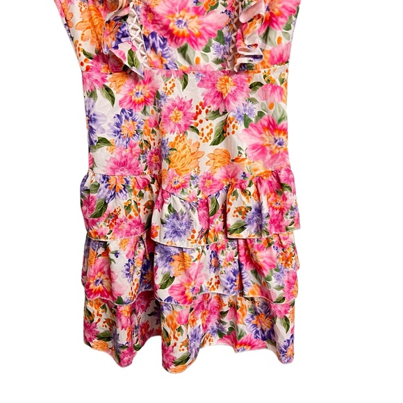 New Rosedress Tiered Floral Sleeveless Dress - Picture 4 of 7